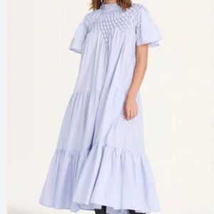 Merlette Bejart Dress in Lavender Blue